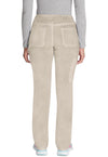 Heather Blonde Wood - Dickies Balance Women Scrub Pants - Back View
