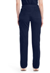 Navy - Dickies Balance Women Scrub Pants - Back View