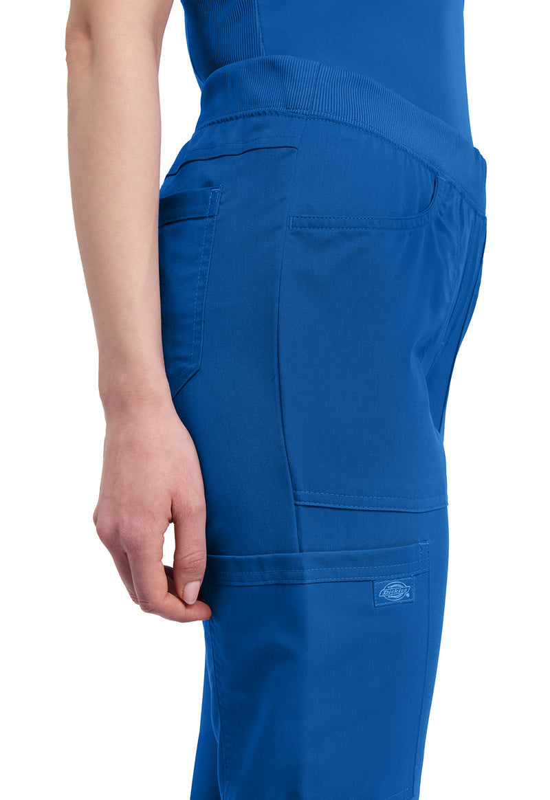 Royal - Women's Mid Rise Tapered Leg Pull-on Scrub Pants (View 3)