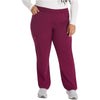 wine - Mid Rise Tapered Leg Pull-on Pant