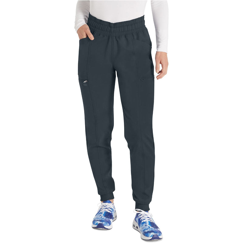 pewter - Mid Rise Jogger Pant
