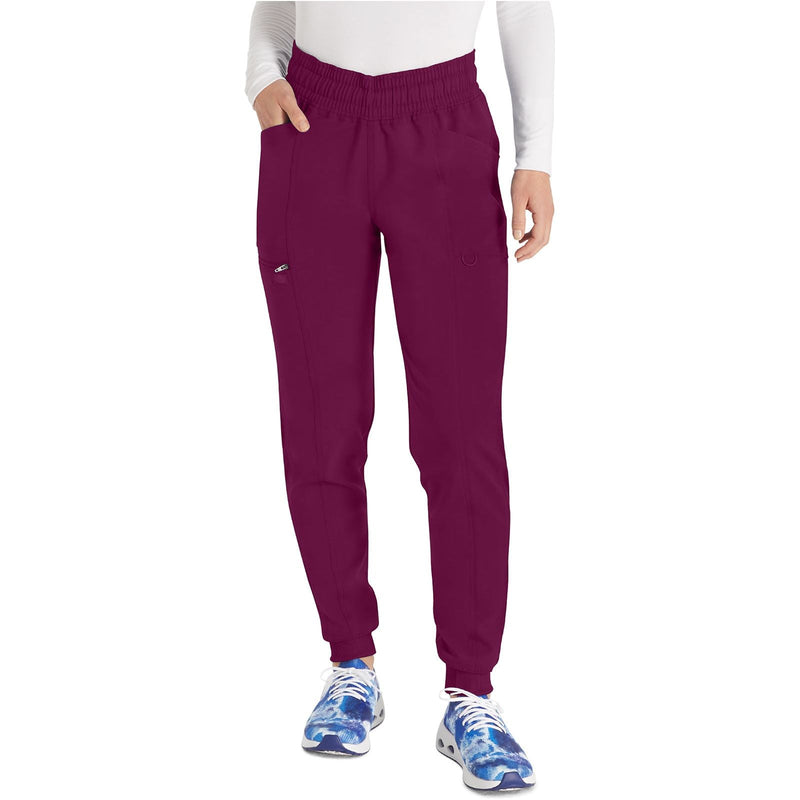 wine - Mid Rise Jogger Pant