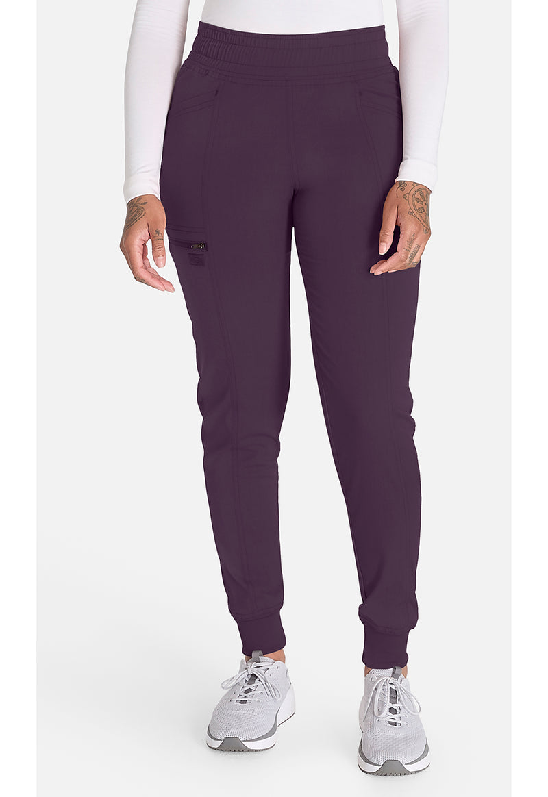 Deep Amethyst - Dickies Balance Women Scrub Pants - Front View