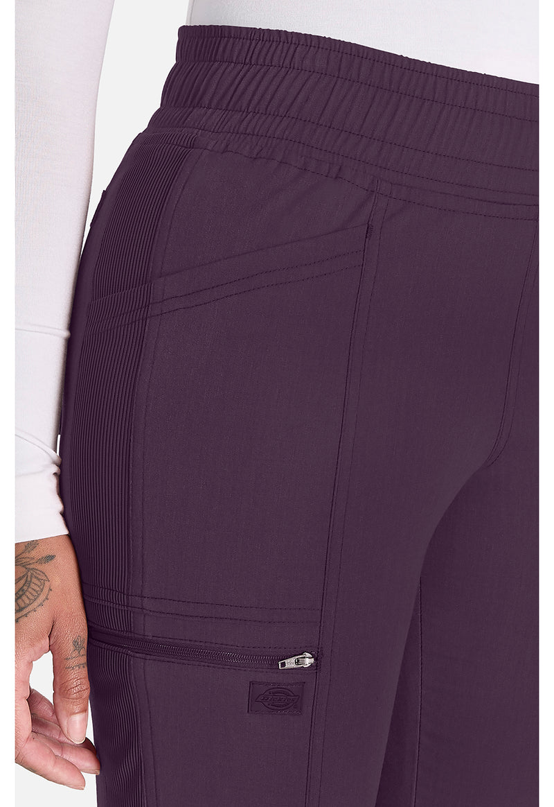 Deep Amethyst - Women's Mid Rise Jogger Scrub Pants (View 3)
