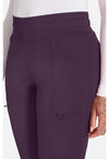 Deep Amethyst - Women's Mid Rise Jogger Scrub Pants (View 4)