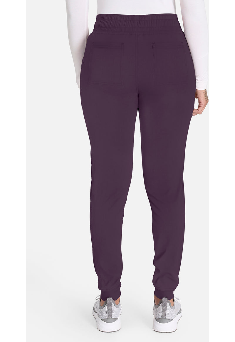 Deep Amethyst - Dickies Balance Women Scrub Pants - Back View