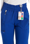 Galaxy Blue - Women's Mid Rise Jogger Scrub Pants (View 2)