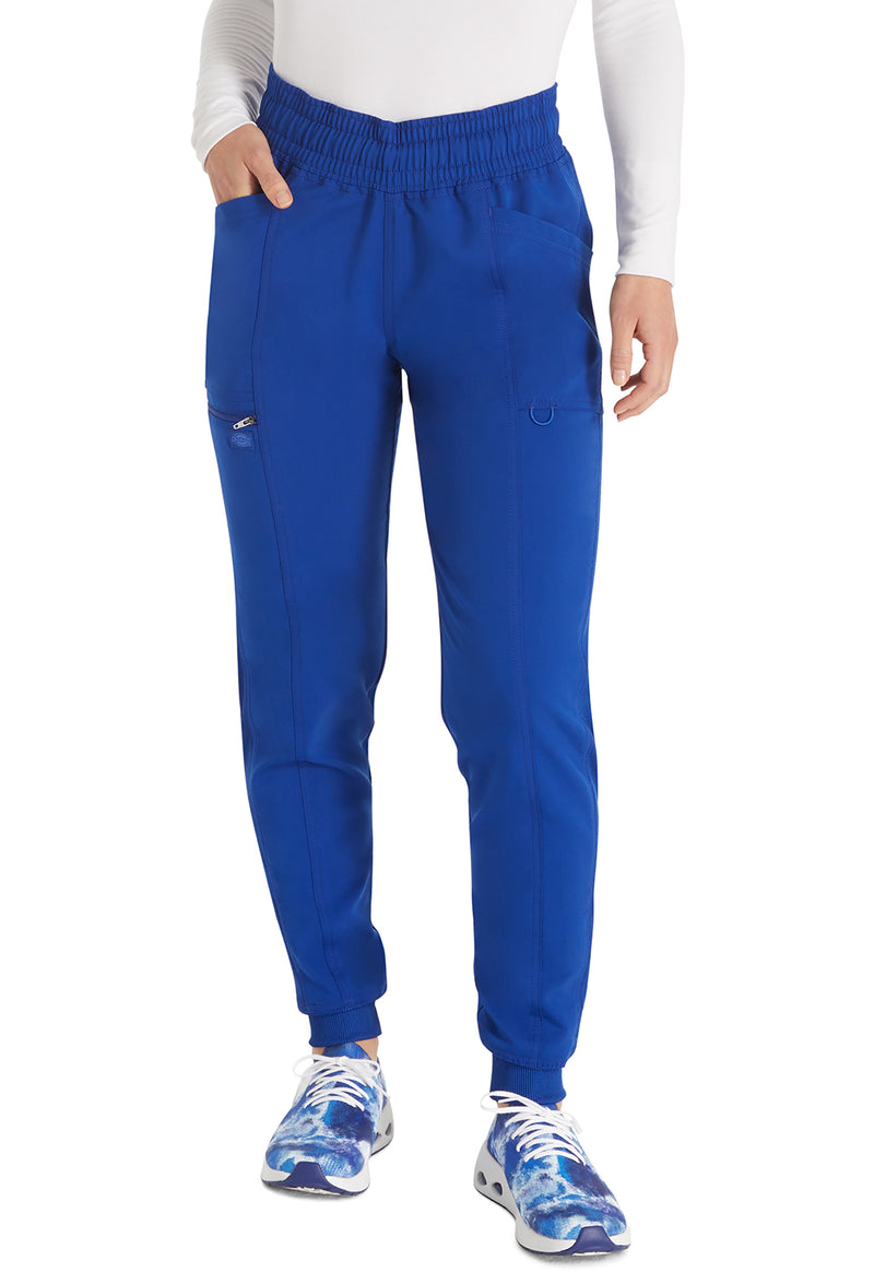Galaxy Blue - Dickies Balance Women Scrub Pants - Front View