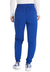 Galaxy Blue - Dickies Balance Women Scrub Pants - Back View