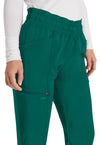 Hunter Green - Women's Mid Rise Jogger Scrub Pants (View 3)