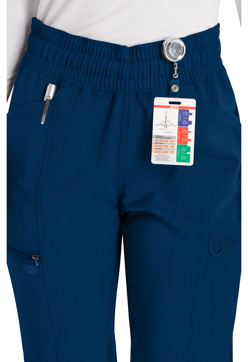 Navy - Women's Mid Rise Jogger Scrub Pants (View 4)
