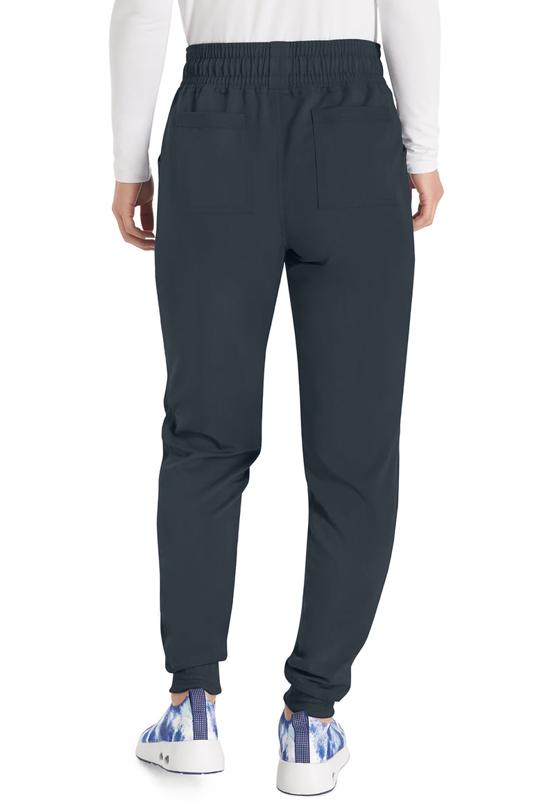 Pewter - Dickies Balance Women Scrub Pants - Back View