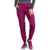 wine - Natural Rise Tapered Leg Jogger Pant