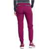 wine - Natural Rise Tapered Leg Jogger Pant
