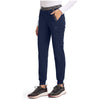 Navy - Natural Rise Tapered Leg Jogger Pant