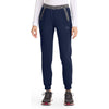 Navy - Natural Rise Tapered Leg Jogger Pant