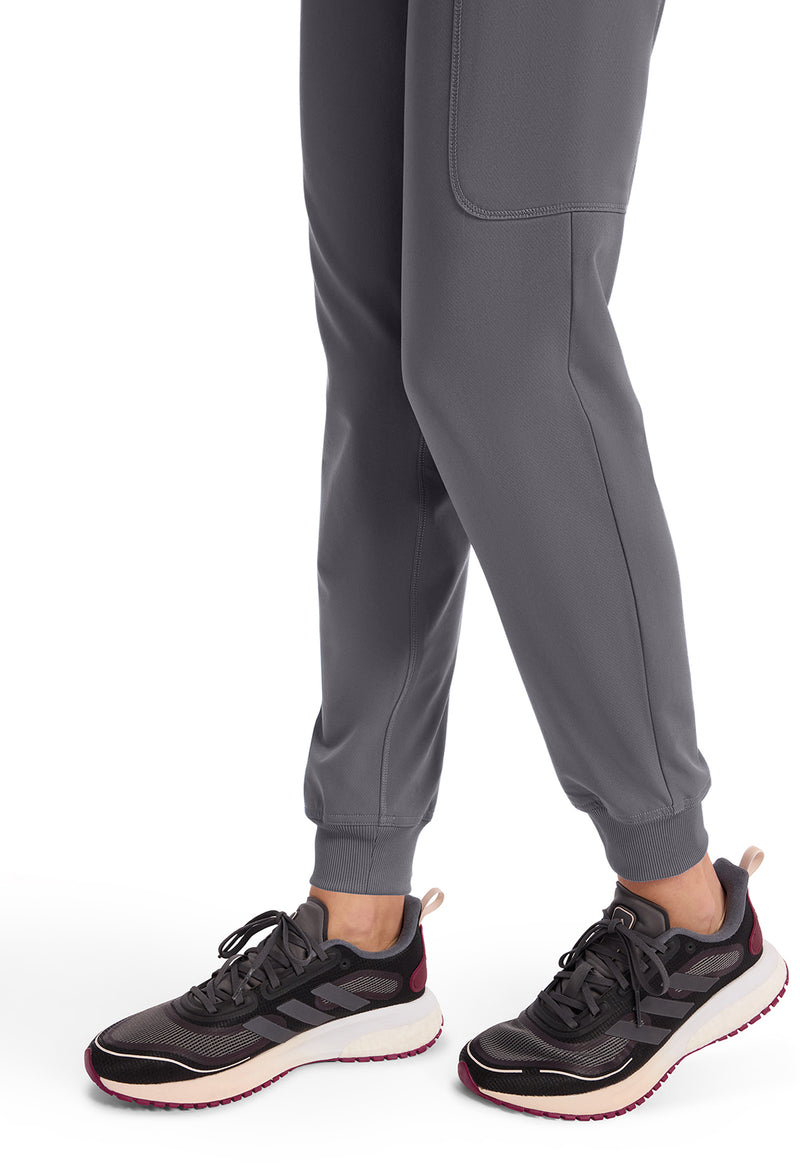 pewter - Natural Rise Tapered Leg Jogger Pant (View 4)