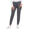 pewter - Natural Rise Tapered Leg Jogger Pant