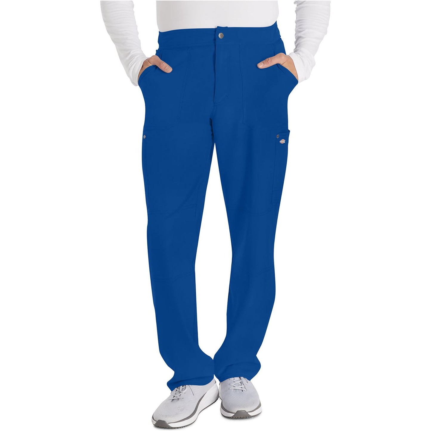 Men's Mid Rise Zip Fly Straight Leg Pant
