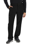 Black - Dickies Balance Men Scrub Pants - Front View