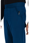 Navy - Men's Mid Rise Straight Leg Scrub Pants (View 3)