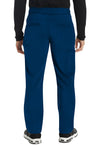Navy - Dickies Balance Men Scrub Pants - Back View