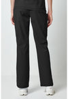 Black - Dickies Forge Women Scrub Pants - Back View