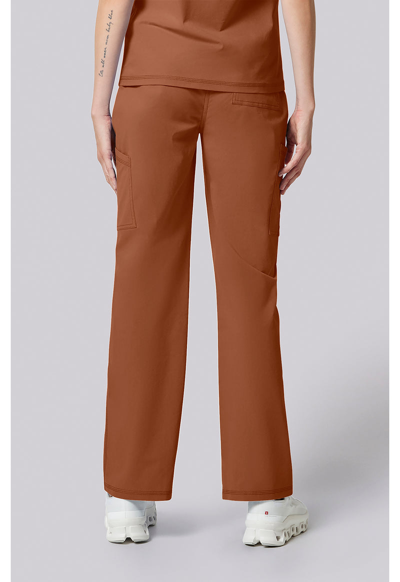 Ginger Glow - Dickies Forge Women Scrub Pants - Back View