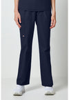 Navy - Dickies Forge Women Scrub Pants - Front View