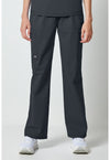 Pewter - Dickies Forge Women Scrub Pants - Front View