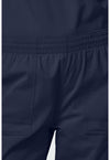 Navy - Women's Mide Rise Cargo Jogger (View 2)