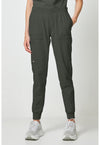 Olive - Dickies Forge Women Scrub Pants - Front View