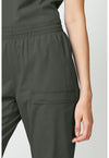 Olive - Women's Mide Rise Cargo Jogger (View 4)