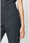 Pewter - Women's Mide Rise Cargo Jogger (View 4)