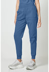 Vintage Blue - Dickies Forge Women Scrub Pants - Front View