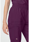 Wine - Women's Mide Rise Cargo Jogger (View 3)