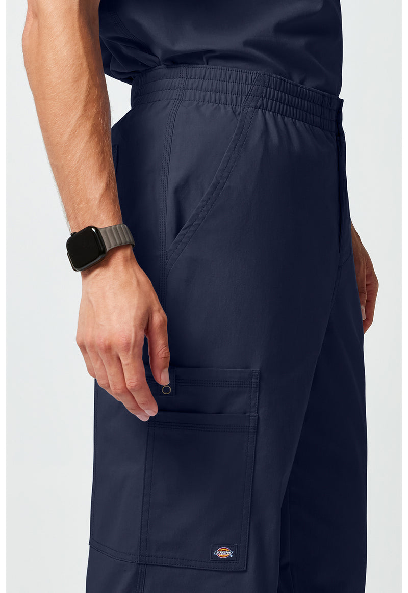 Navy - Men's Straight Leg Cargo – Short (View 3)