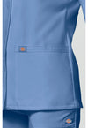 Ciel - Women's Snap Front Warm-up Scrub Jacket (View 4)