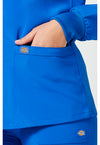 Royal - Women's Snap Front Warm-up Scrub Jacket (View 4)