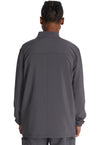 Pewter - Men's Zip Front Jacket (Back)
