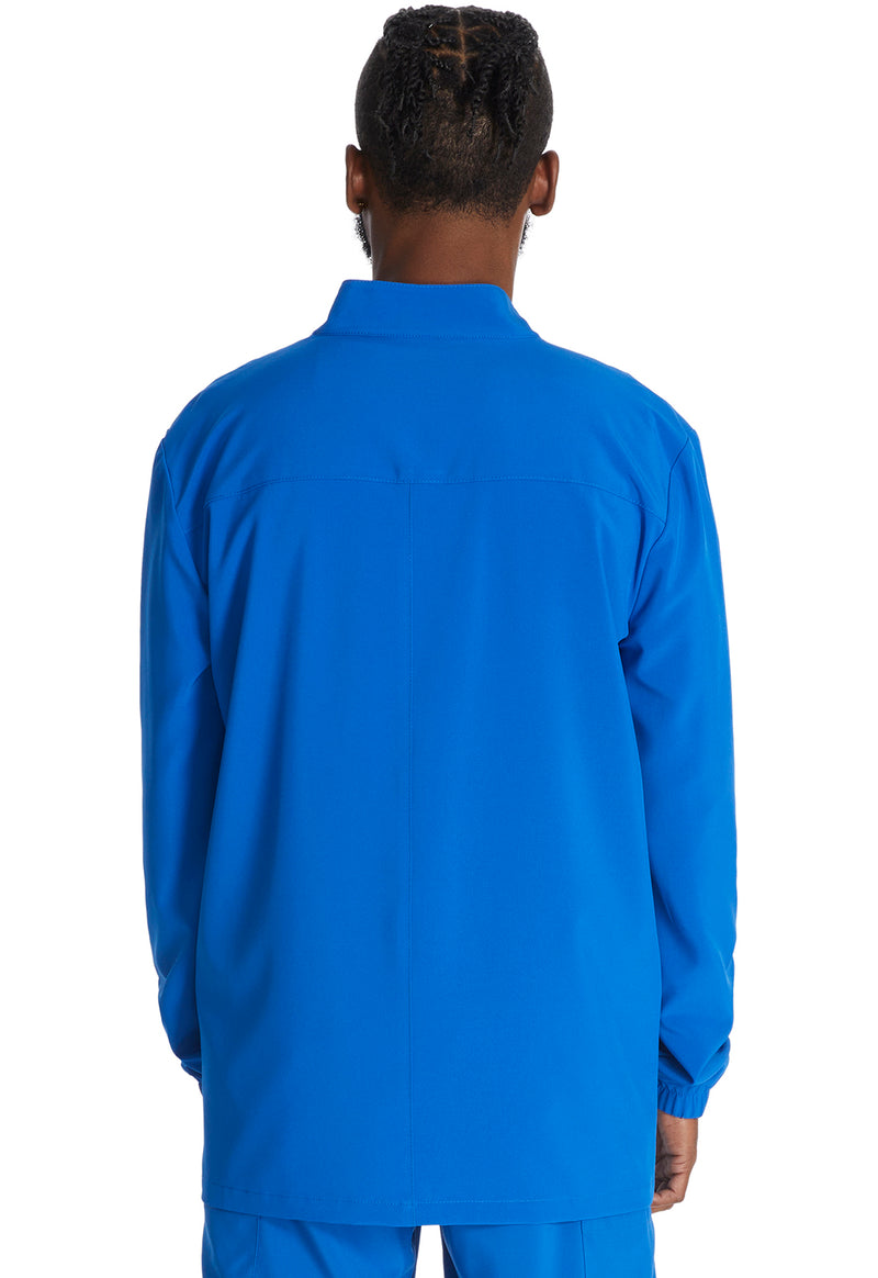 Royal - Men's Zip Front Jacket (Back)