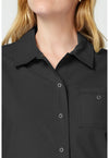 Black - Women's snap front jacket (View 2)