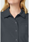 Pewter - Women's snap front jacket (View 2)