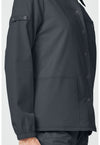 Pewter - Women's snap front jacket (View 3)