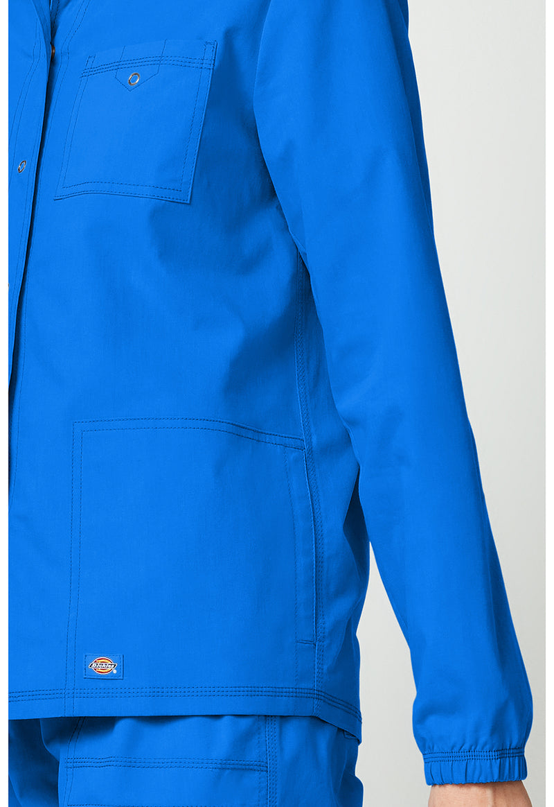Royal - Women's snap front jacket (View 4)