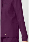 Wine - Women's snap front jacket (View 4)