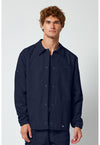 Navy - Men's snap front jacket