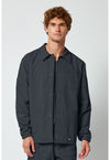 Pewter - Men's snap front jacket