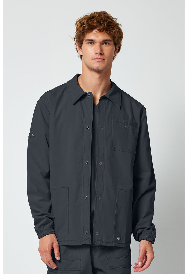 Pewter - Men's snap front jacket