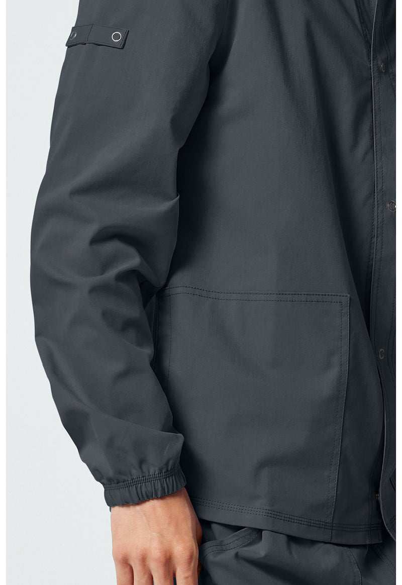 Pewter - Men's snap front jacket (View 3)